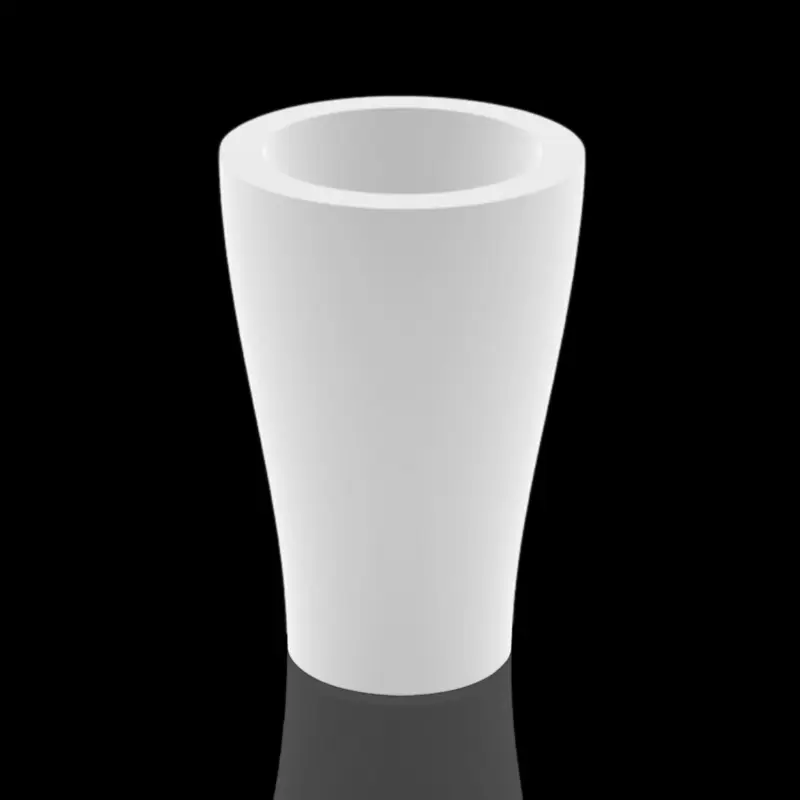 Macetero curvo White – Luz