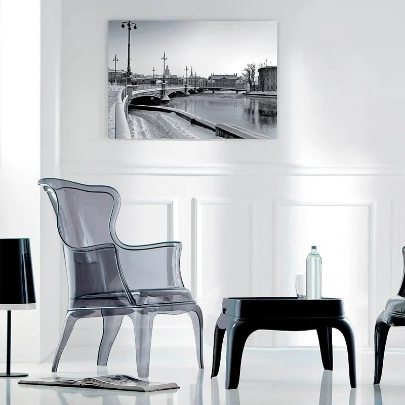 Sillón Pasha transparente