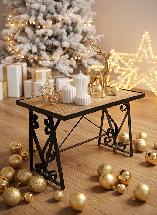 Mesa Forja y Madera