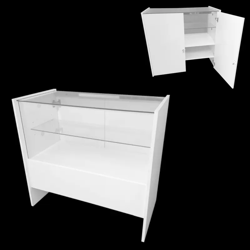 Mostrador Feria con puerta
