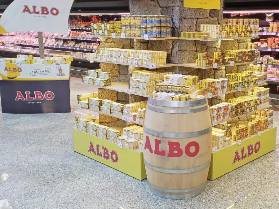 GÓNDOLA CONSERVAS ALBO