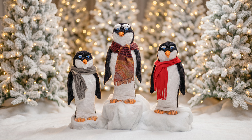 ATRACCIÓN INMERSIVA Pinguinos Trío Polar