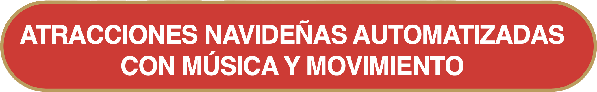 Atracciones navideñas automatizadas con música y movimiento
