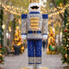 Cascanueces 4m LED XXL chaqueta plata