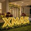 Letrero XMAS 3D LED XL