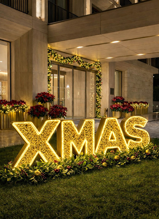 Letrero XMAS 3D LED XL