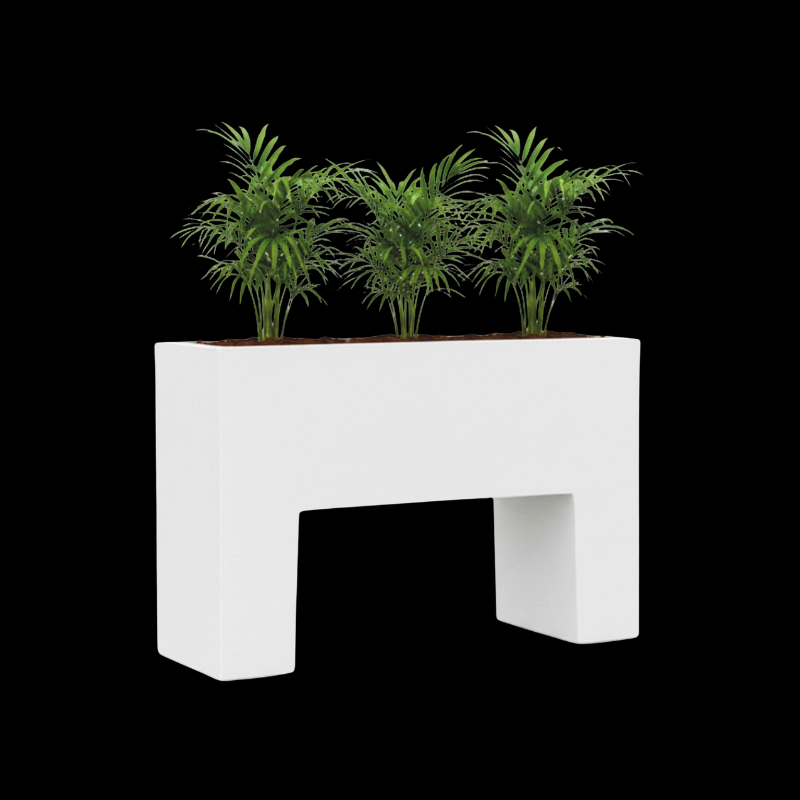 Macetero Muro Blanco