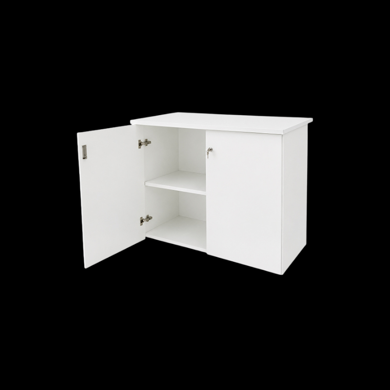 Mueble bajo XL con cerradura y balda