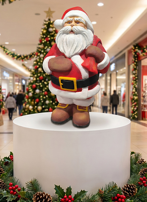 Papa Noel 3D EPS