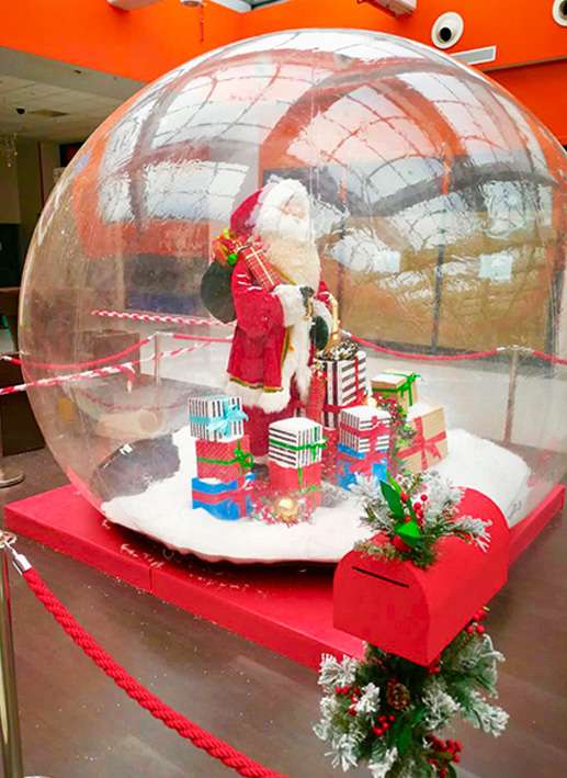 Papá Noel en Bola de Nieve