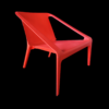 Silla Charlotte roja