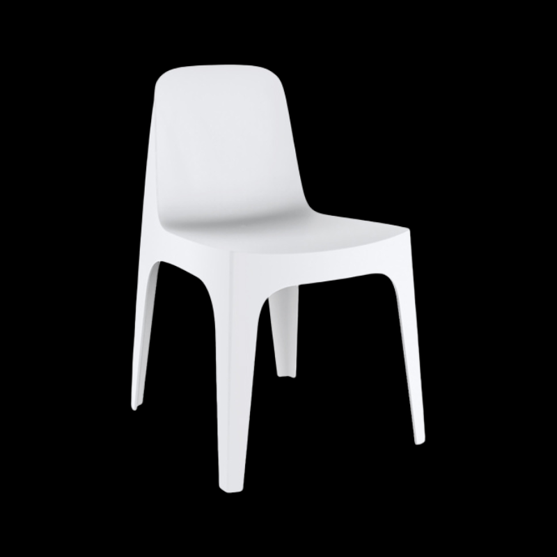 Silla Solid Blanco