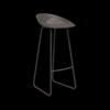 Taburete Vases Negro