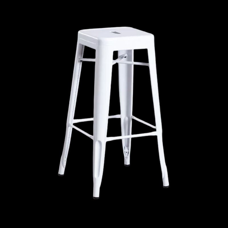 Taburete Vintage Blanco