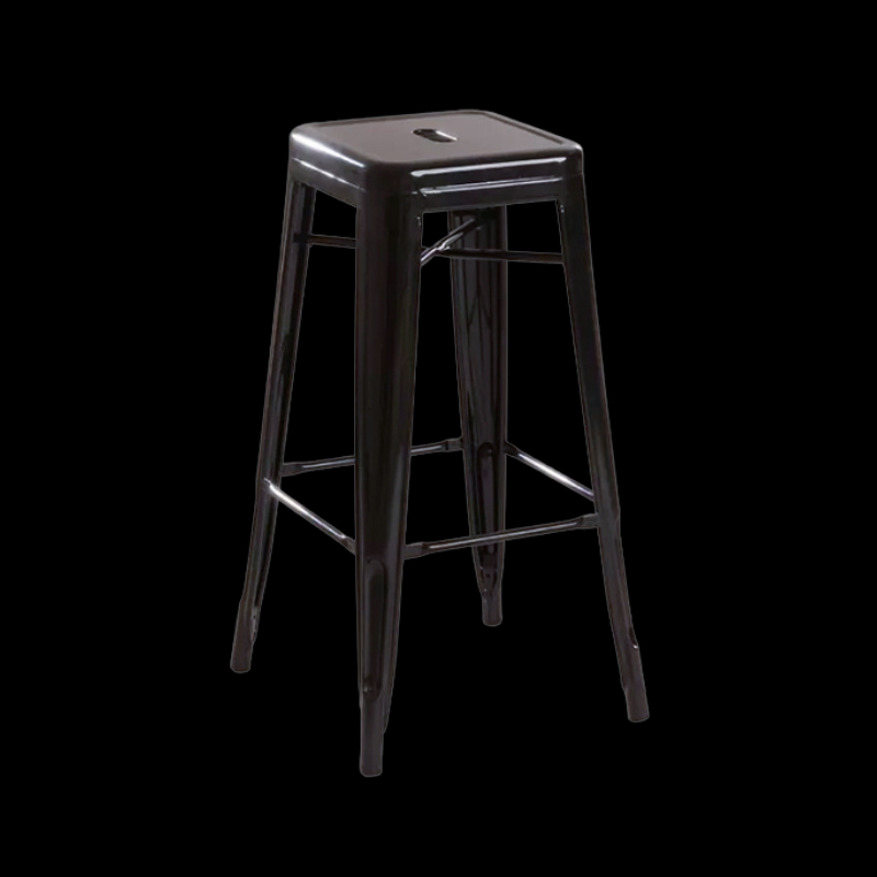 Taburete Vintage Negro